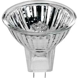 Feit Electric BPQ10MR11/CAN Halogen Bulb, 10 W, G4 Lamp Base, MR11 Lamp, 3000 K Color Temp, 3000 hr Average Life