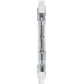 Feit Electric BPQ150T3/CL/S/CAN Halogen Bulb, 150 W, R7 Lamp Base, J Lamp, Clear Light, 3000 K Color Temp