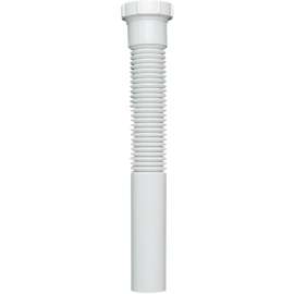 Plumb Pak PPC812-6 Pipe Extension Tube, 1-1/2 in, 12 in L, Slip-Joint, Plastic