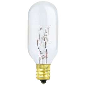 Feit Electric BP15T7/CAN Incandescent Bulb, 15 W, T7 Lamp, Candelabra E12 Lamp Base, 2700 K Color Temp