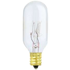 Feit Electric BP25T8N/CAN Incandescent Bulb, 25 W, T8 Lamp, Intermediate E17 Lamp Base, 2700 K Color Temp