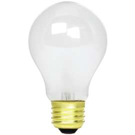 Feit Electric 60A/VS/4-130/CAN Incandescent Bulb, 60 W, A19 Lamp, Medium E26 Lamp Base, 600 Lumens