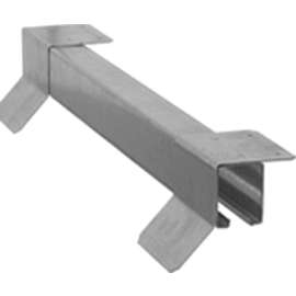 National Hardware N142-158 Box Rail, Steel, Galvanized, 12 ft L