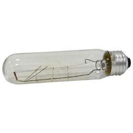 Sylvania 18493 Incandescent Lamp, 40 W, T10 Lamp, Medium Lamp Base, 420 Lumens, 2850 K Color Temp, 1000 hr Average Life