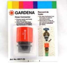 GARDENA 6917 Hose Connector Male Male, Male, Plastic