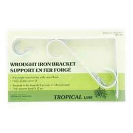 GARDENA CBC-901 Plant Hanger, 9 in L, Metal, Black