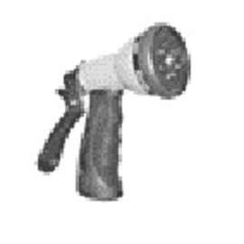 Rainwave RW-9437C 6-Pattern Thumb Control Nozzle, Plastic
