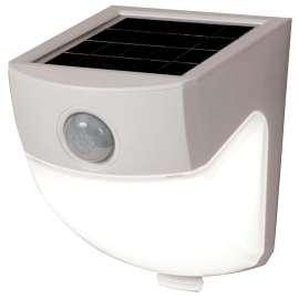 HALO MSLED300W Solar Powered Wedge Flood Light, 40 W, 1-Lamp, LED Lamp, Daylight Light, 300 Lumens