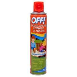 OFF! 618424 Area Bug Insecticide, Liquefied Gas, Spray Application, Indoor, Outdoor, 350 g Aerosol Can