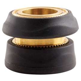Gilmour 840174-1001 Quick Connector, Female, Brass/Rubber
