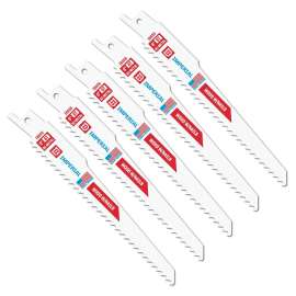 IMPERIAL BLADES IBD606-5 Reciprocating Blade, 6 in L, 6 TPI