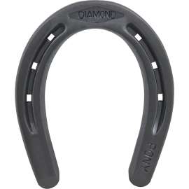 Diamond Farrier 0PONYB Pony Shoe, 1/4 in Thick, #0, Steel