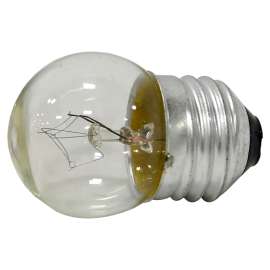 Sylvania 19354 Incandescent Bulb, 7.5 W, S11 Lamp, Medium E26 Lamp Base, 45 Lumens, 2850 K Color Temp