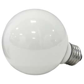 Sylvania 15878 Incandescent Bulb, 25 W, G25 Lamp, Medium Lamp Base, 150 Lumens, 2850 K Color Temp, Soft White Light