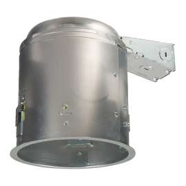 Halo E7RICAT Recessed Housing, 6 in Dia Recessed Can, Aluminum