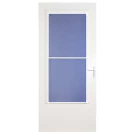 Larson Screen Away 37081031 Storm Door, 32 in W, 81 in H, White