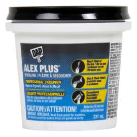 ALEX PLUS 74866 Spackling, Off-White/White, 237 mL