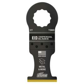 IMPERIAL BLADES SuperCut IBSCT360-1 Oscillating Blade, 1-3/8 in, TiN Coated Carbide