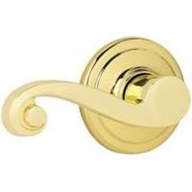 Kwikset Signature Series 788LL 3 LH CP Half Inactive/Dummy Lever, Steel, Polished Brass