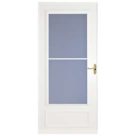 Larson Comfort-Bilt 83080031 Storm Door, 32 in W, 81 in H, White