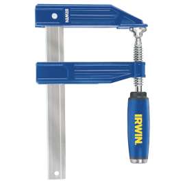 Irwin QUICK-GRIP 223224 Heavy-Duty Bar Clamp, 24 in Max Opening Size, 4-7/8 in D Throat
