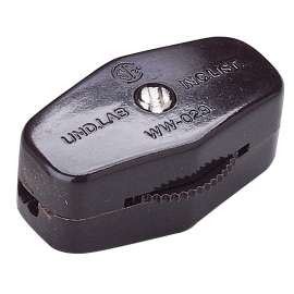 GB GSW-71 Cord Switch, 3, 6 A, 125/250 VAC, Brown