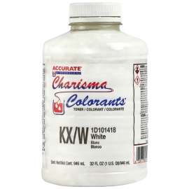 CHARISMA ACC001418-14 Colorant, White, 1 qt