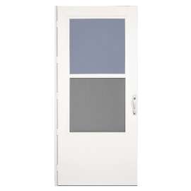 Larson 37050032 Storm Door, 36 in W, 81 in H, White