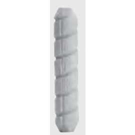ALEXANDRIA Moulding DP004-R0CB Spiral Groove Dowel Pin, 1/2 in Dia, 2 in L, Wood