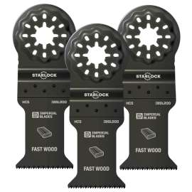 IMPERIAL BLADES Starlock IBSL200-3 Standard Blade, 18 TPI, HCS