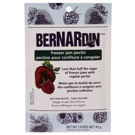 BERNARDIN 02020 Freezer Jam Pectin, Fresh Fruit Flavor, 45 g Pouch