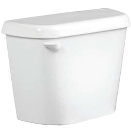American Standard Galaxy II Series 4192A604100 Toilet Tank, 1.6 gpf Flush, 12 in Rough-In, Vitreous China, White