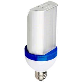 LUMINOSO LED LIGHTING WPR-E26-36W-Y-50K-180D LED Bulb, Specialty, WPR Corn, E26 Lamp Base, Frosted, 5000 K Color Temp