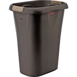 Rubbermaid 5L60 Series FG5L6000CSHM Waste Basket, 32 qt Capacity, Plastic, Cashmere