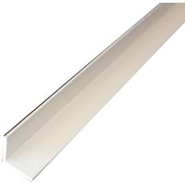 M-D 61218 Angle Stock, 2 in L Leg, 72 in L, 1/8 in Thick, Aluminum, Mill