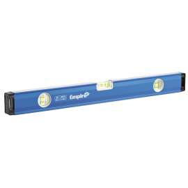 Empire 650 Series 650.24 Compact Box Level, 24 in L, 3-Vial, Aluminum, Blue