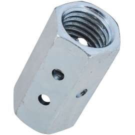 National Hardware 4003BC Series N261-420 Coupling Nut, Coarse, UNC Thread, 1-8 Thread, Steel, Zinc, NE2 Grade
