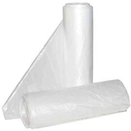 ALUF PLASTICS Hi-Lene HCR-243306C Anti-Microbial Can Liner, 24 x 33 in, 12 to 16 gal Capacity, HDPE, Clear