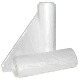 ALUF PLASTICS Hi-Lene HCR-434816C Anti-Microbial Can Liner, 43 x 48 in, 56 gal Capacity, HDPE, Clear