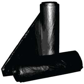 ALUF PLASTICS PG6 PG6-5851 Can Liner, 50 to 55 gal Capacity, Repro Blend, Black