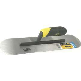 M-D 20050 Pool Finishing Trowel, Hardened Steel Blade, Comfort Grip Handle, Thermoplastic Handle, 4 in OAW