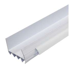 Climaloc CF10587 Door Bottom with Fins, 36 in L, 1-3/4 in W, Vinyl