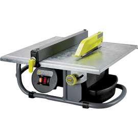 M-D 48190 Tile Saw, 120 V, 3.5 A, 7 in Dia Blade, 13 x 14-3/4 in Work Table