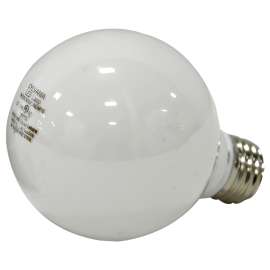 Sylvania 40218 LED Bulb, Globe, G25 Lamp, 40 W Equivalent, E26 Lamp Base, Frosted, 5000 K Color Temp