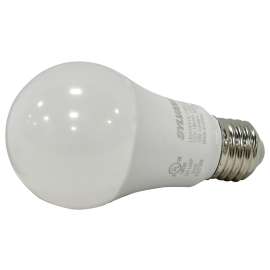 Sylvania 40222 LED Bulb, General Purpose, A19 Lamp, E26 Lamp Base, Warm White Light, 3000 K Color Temp