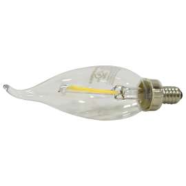 Sylvania ULTRA LED 79760 LED Bulb, 2.5 W, Candelabra Lamp Base, B10 Lamp, 200 Lumens, 5000 K Color Temp