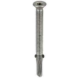 Acorn International S-WM14234G250 Screw, #14 Thread, Star Drive, Self-Tapping, Winged Point, Galvanized Steel, 250 BAG