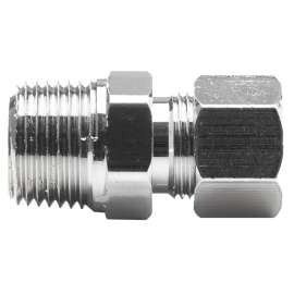 Belanger PPC72PCLF Straight Connector, 3/8 in, MIP