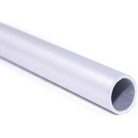M-D 62356 Metal Tube, Round, 96 in L, 1 in Dia, 0.055 in Wall, Aluminum, Anodized