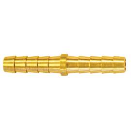 TOPRING 41.510C Hose Splicer, 1/4 in, Barb, Brass